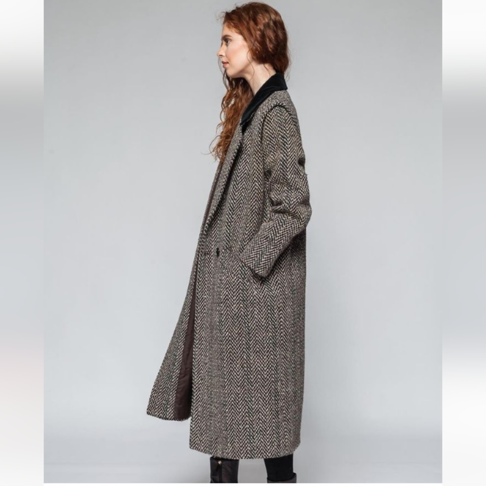 Vintage Gingham Trench